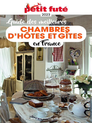 cover image of LES MEILLEURES CHAMBRES D'HÔTES 2023 Petit Futé